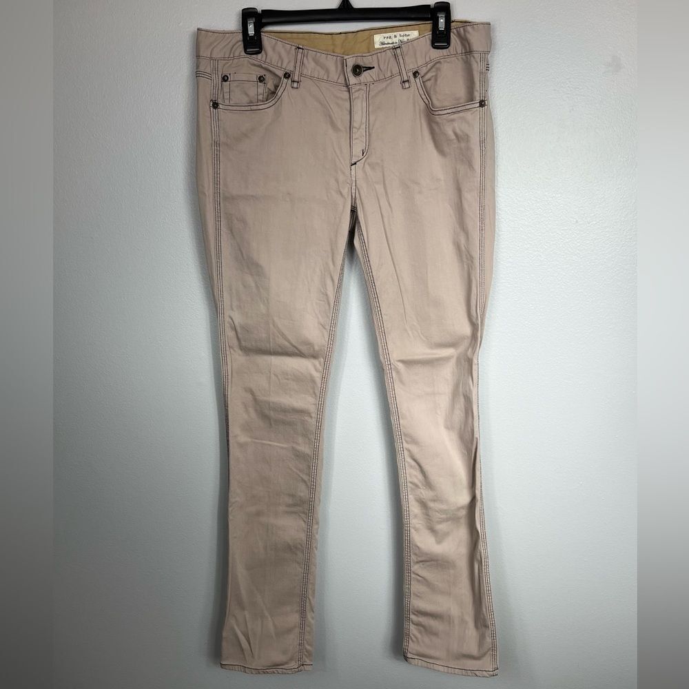 Rag & Bone Khaki Grey Skinny Jeans‎